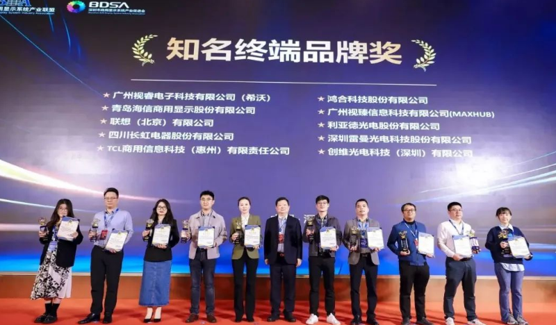 体育333斩获华显2023“Micro LED市场最具知名品牌奖