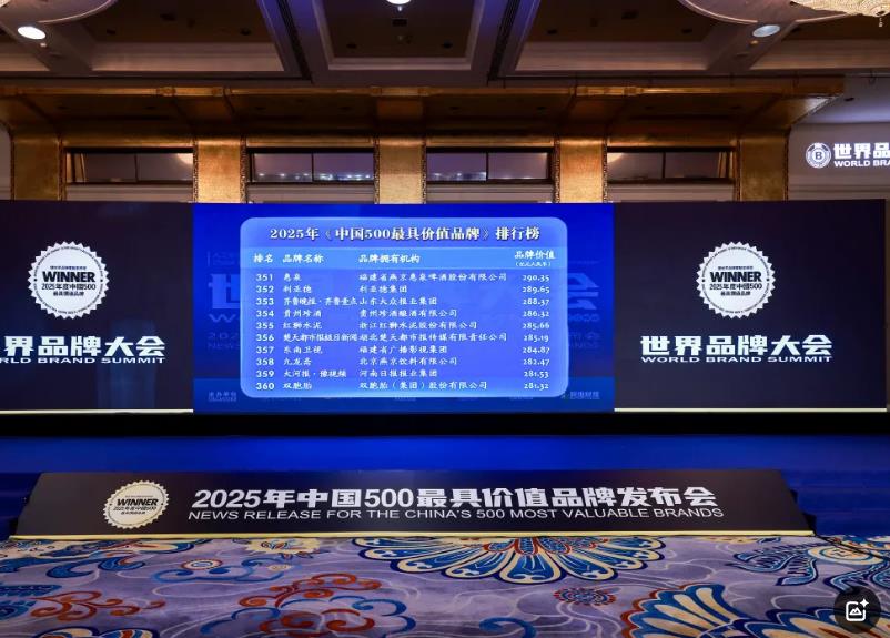 体育333荣膺“中国500最具价值品牌”，彰显科技品牌强劲实力