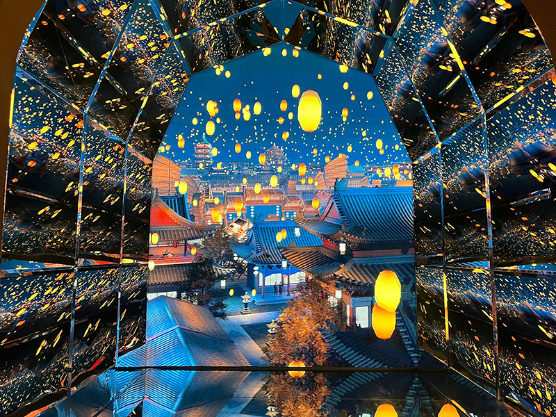 洛阳大河荟数字化博物馆LED透明屏项目